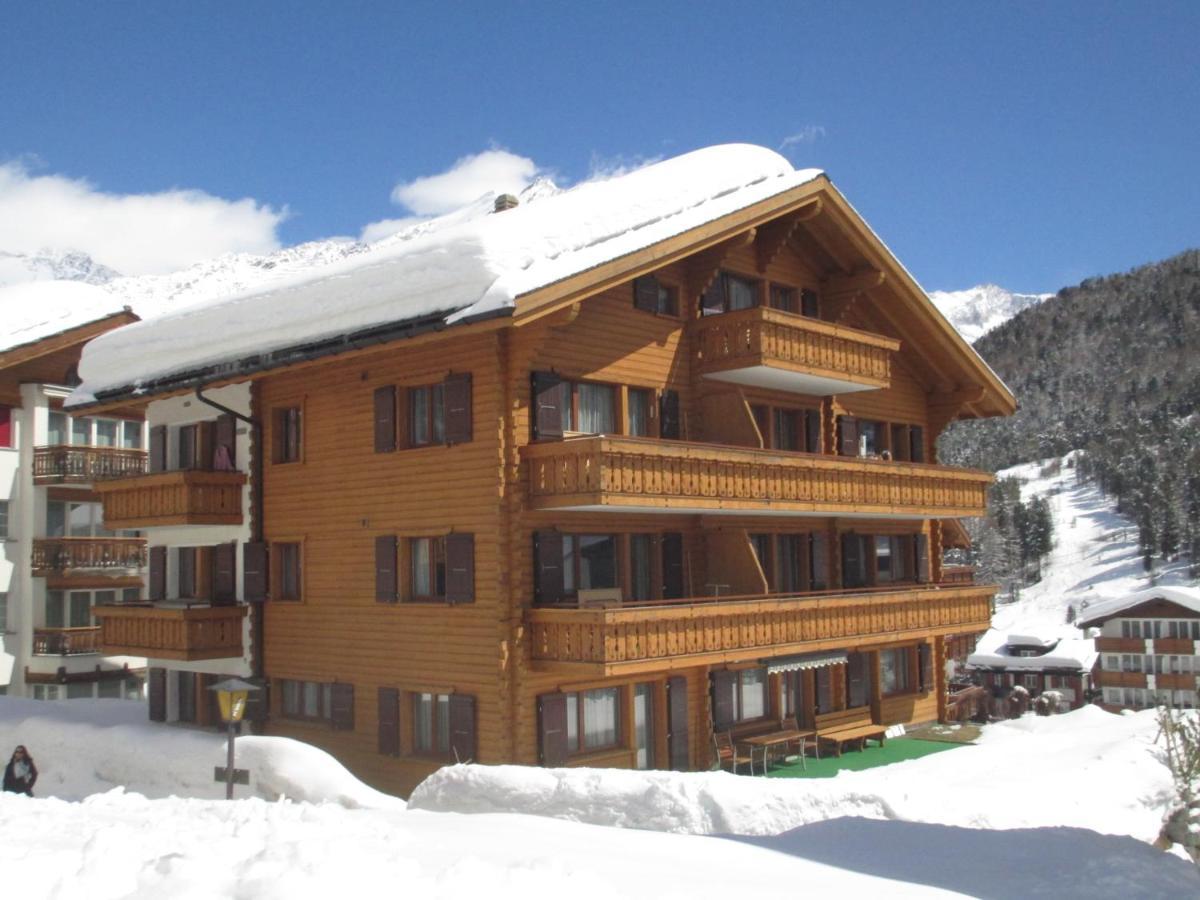 Haus Avalanche Leilighet Saas-Fee Eksteriør bilde