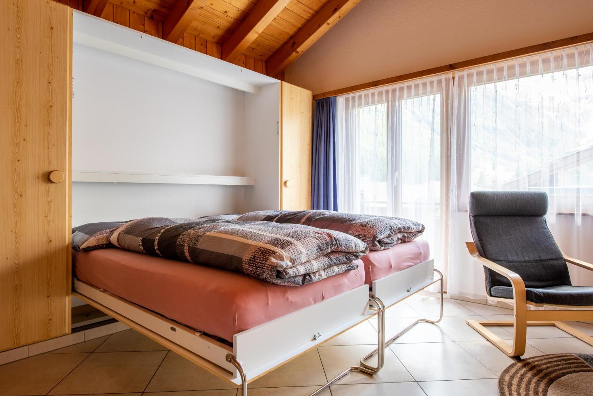 Haus Avalanche Leilighet Saas-Fee Rom bilde