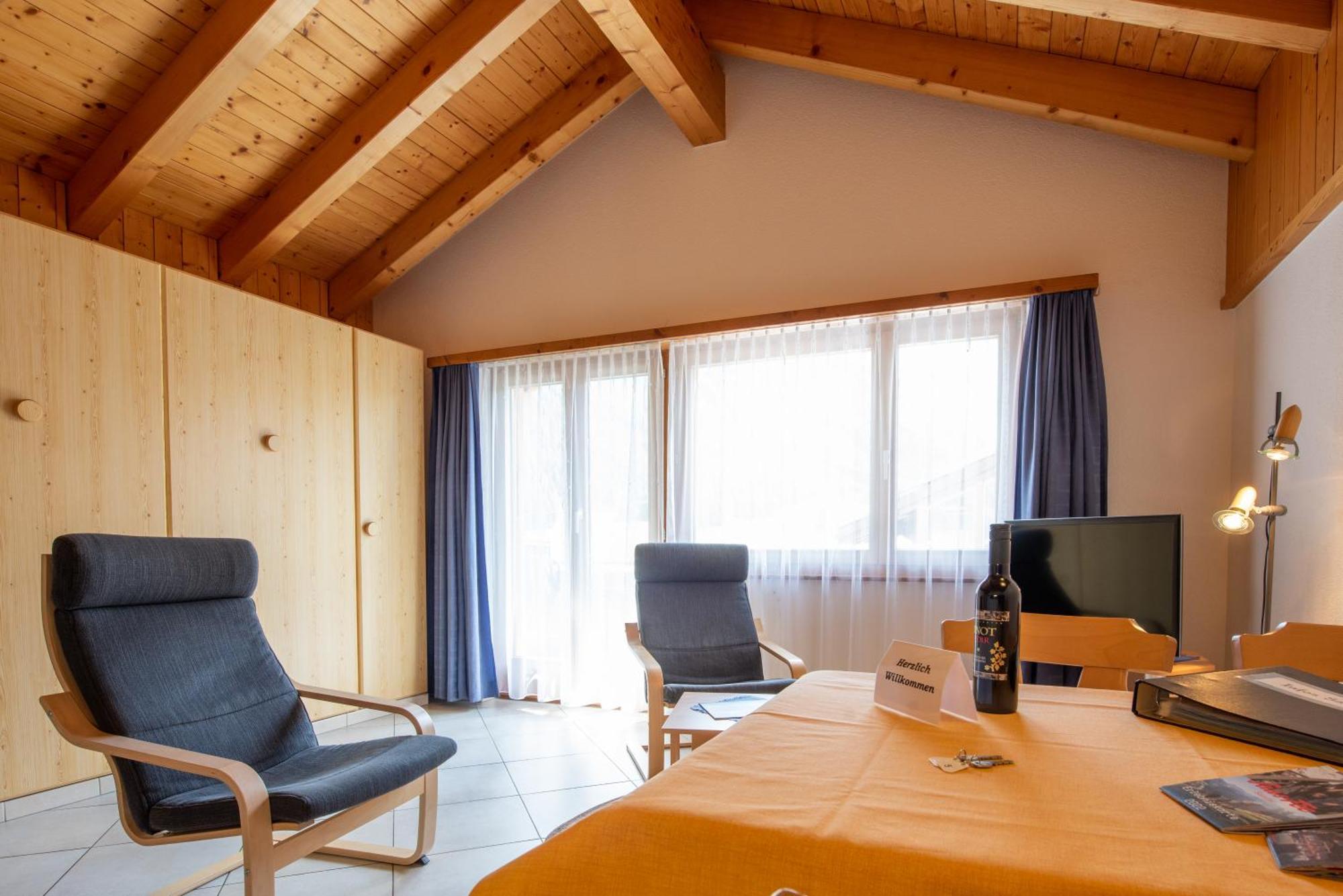 Haus Avalanche Leilighet Saas-Fee Rom bilde
