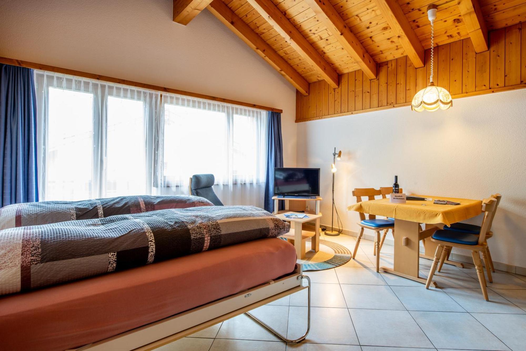 Haus Avalanche Leilighet Saas-Fee Rom bilde