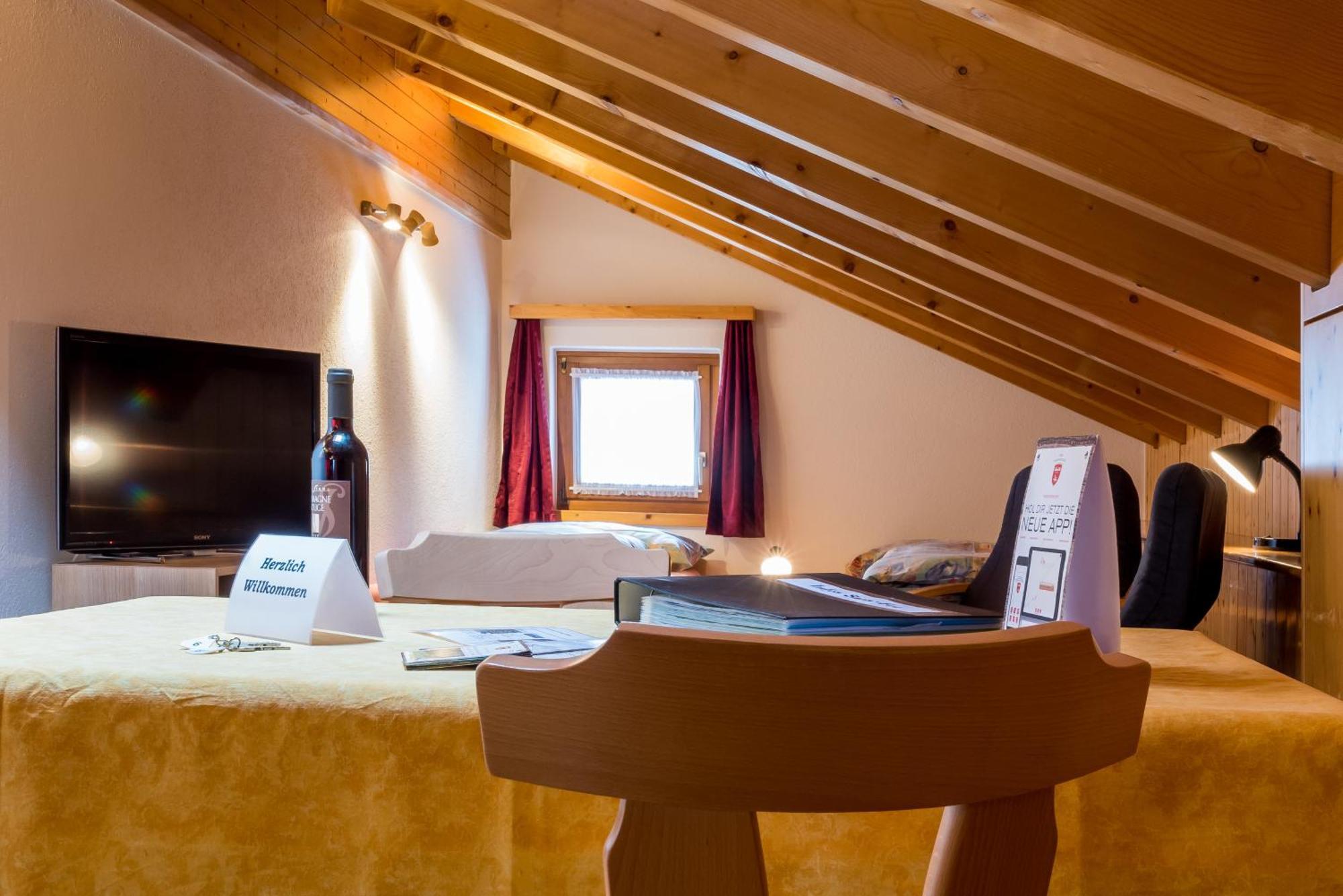 Haus Avalanche Leilighet Saas-Fee Rom bilde